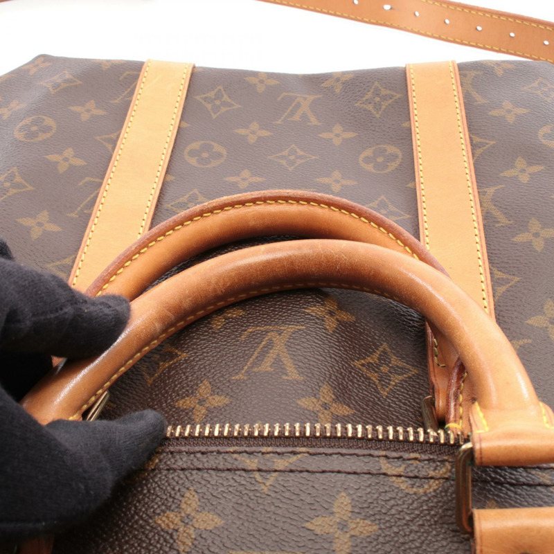 路易威登 Keepall Bandouliere 55 旅行包 M41414 Monogram 二手 LV-8