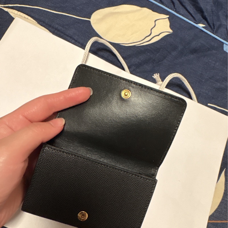 BURBERRY荔枝紋短夾-4