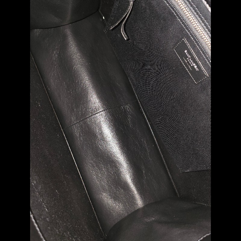 [全新] Saint Laurent YSL Rive Gauche 左岸皮革托特包-7