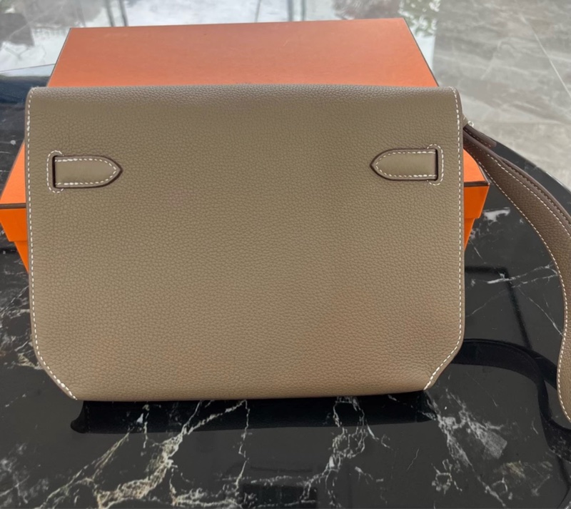 請先確認有貨再拍🩷 Hermes depeches25 大象灰银扣 Z刻 Togo-1