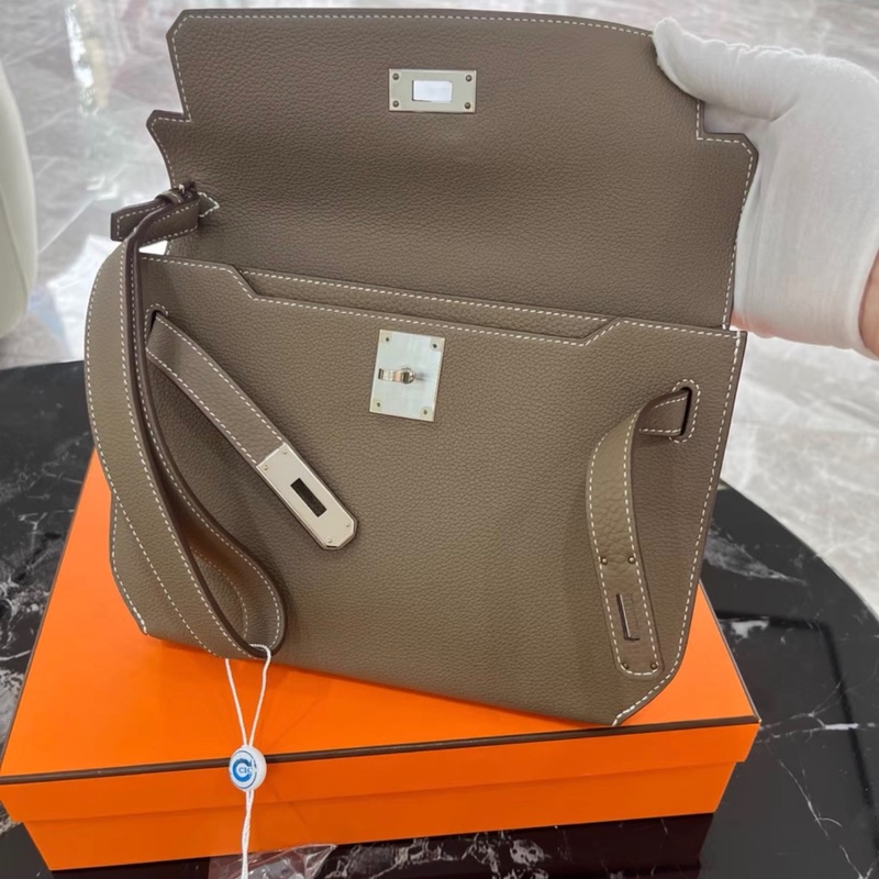 請先確認有貨再拍🩷 Hermes depeches25 大象灰银扣 Z刻 Togo-6