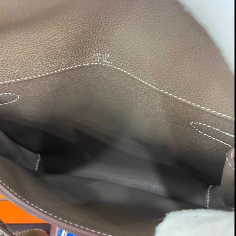 請先確認有貨再拍🩷 Hermes depeches25 大象灰银扣 Z刻 Togo-9