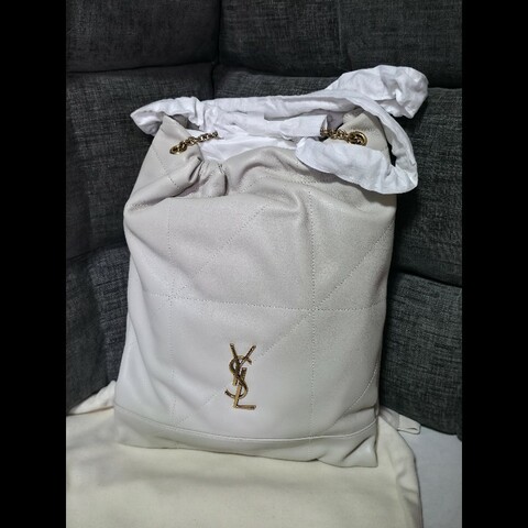 [全新] Saint Laurent YSL Jamie hobo 白色