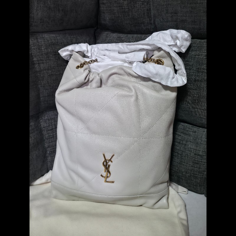 [全新] Saint Laurent YSL Jamie hobo 白色-0