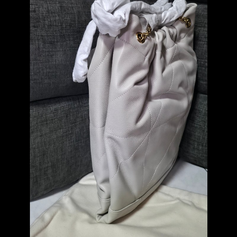 [全新] Saint Laurent YSL Jamie hobo 白色-2