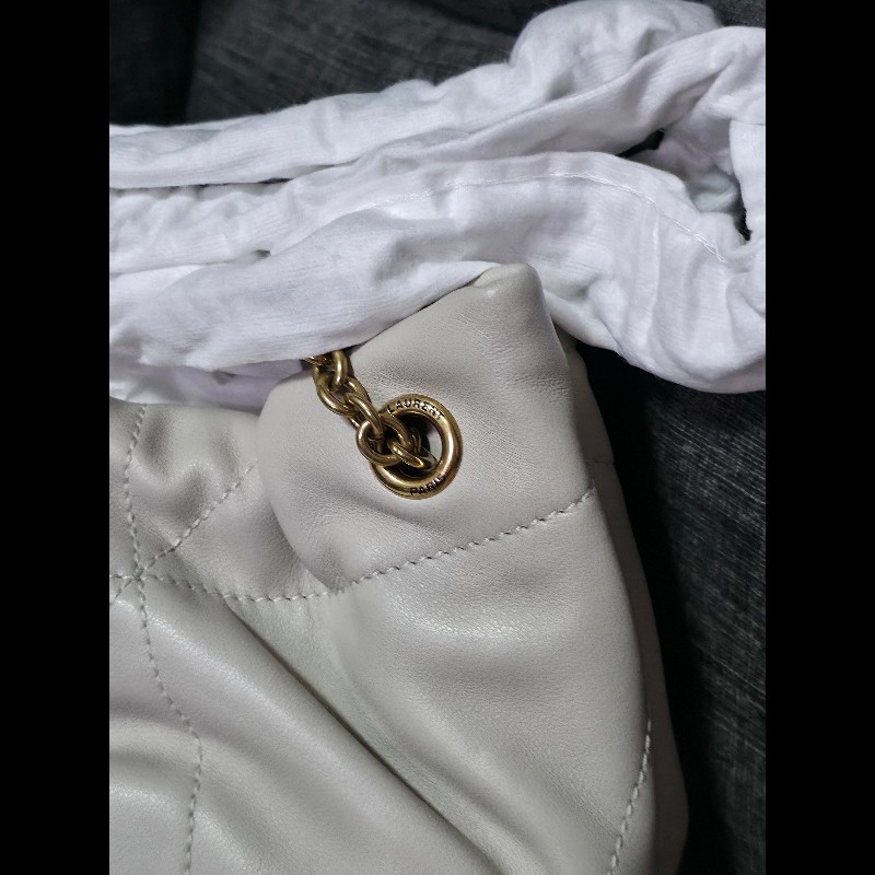 [全新] Saint Laurent YSL Jamie hobo 白色-4