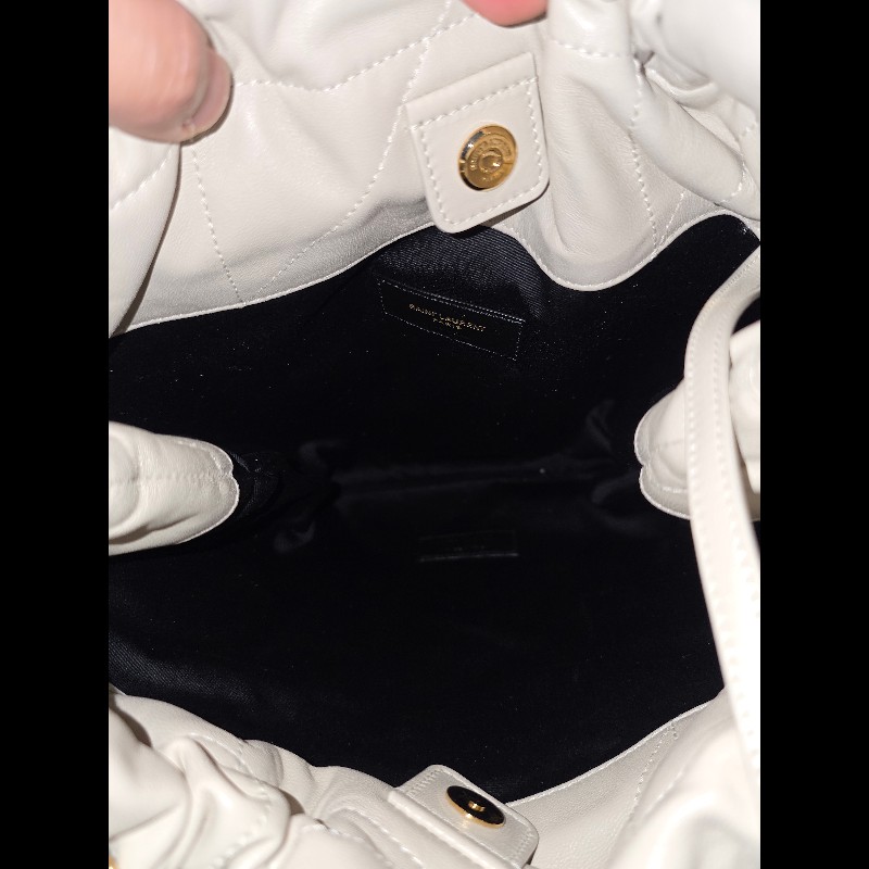 [全新] Saint Laurent YSL Jamie hobo 白色-5