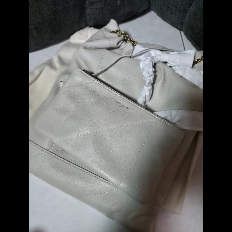 [全新] Saint Laurent YSL Jamie hobo 白色-6