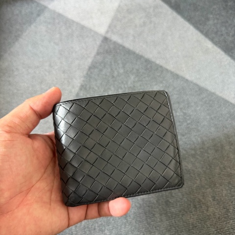 Bv經典灰色編織短夾