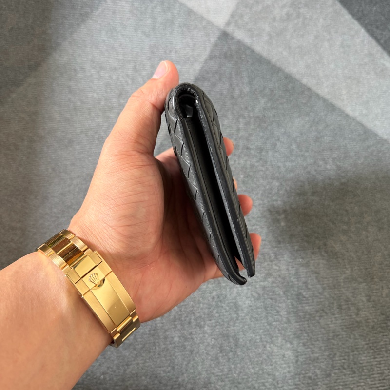 Bv經典灰色編織短夾-4