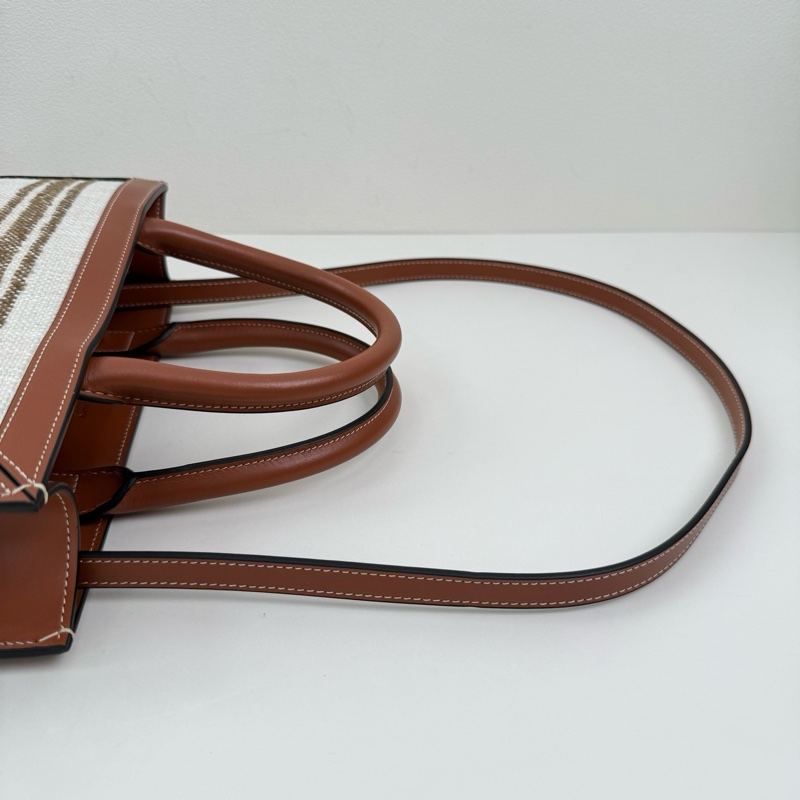 賽琳/Celine 米色手提斜挎包-6