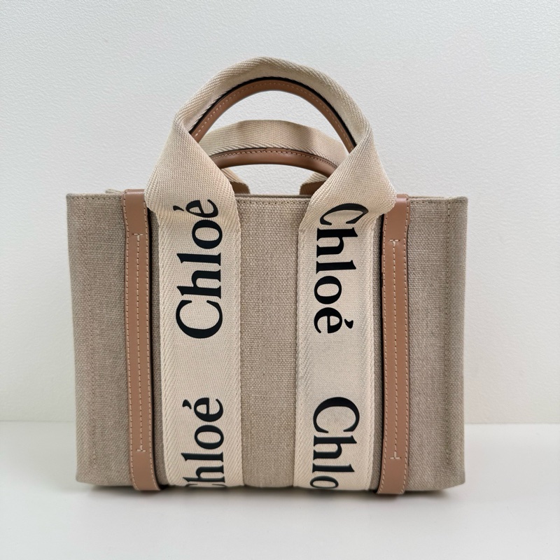 蔻依/Chloe Woody 帆布手提斜挎包-2