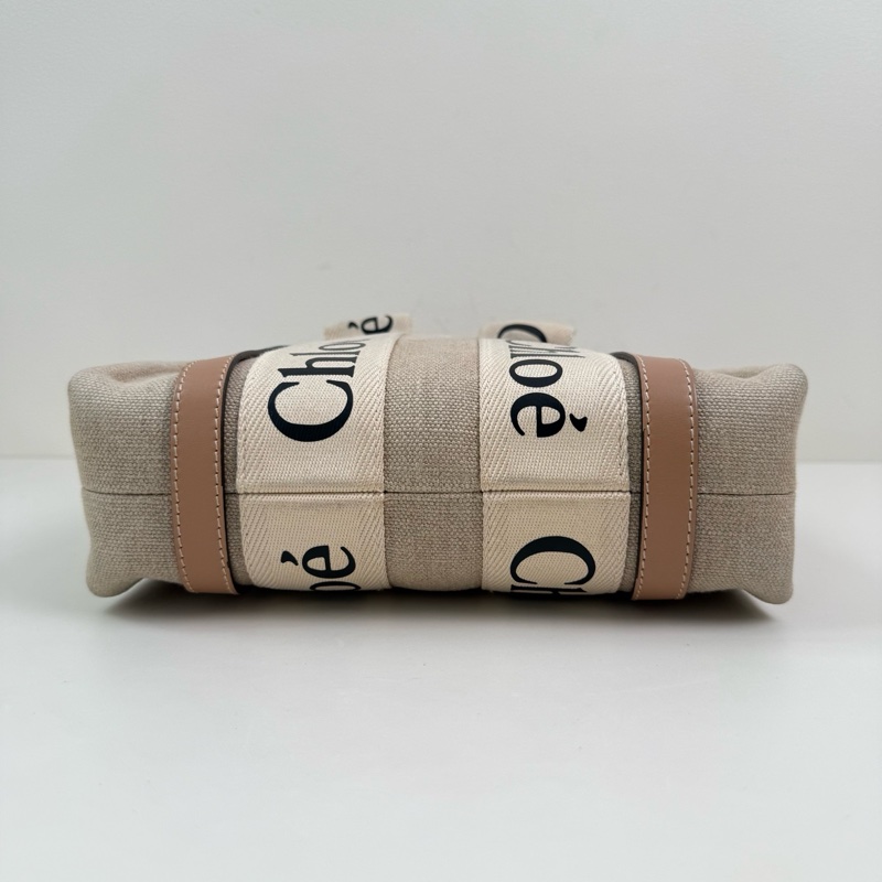 蔻依/Chloe Woody 帆布手提斜挎包-5