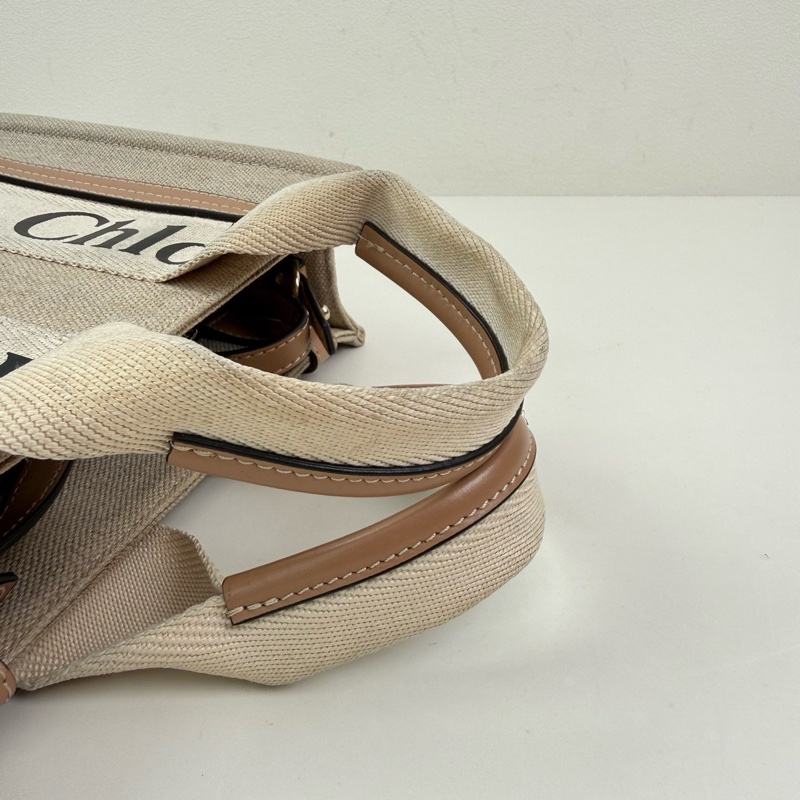 蔻依/Chloe Woody 帆布手提斜挎包-6