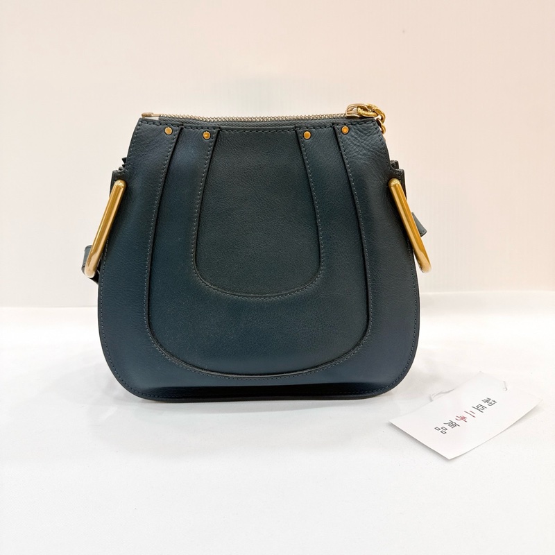 莉亞精品♡ Chloe 藍色小豬包 二手美包-3