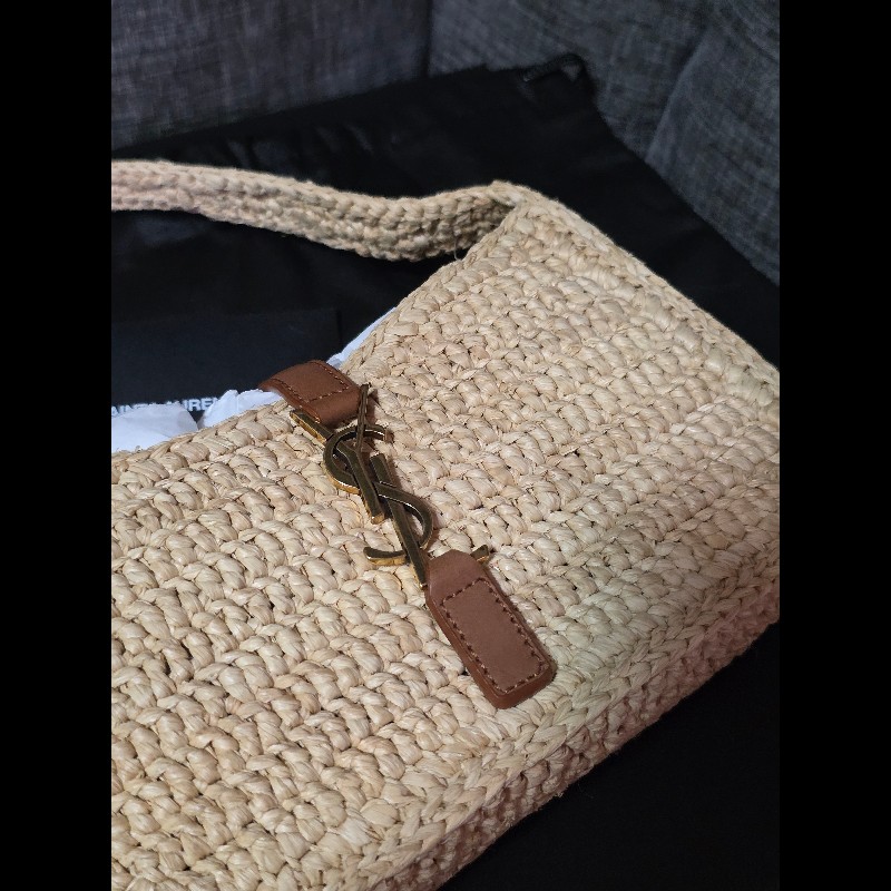 [全新] Saint Laurent YSL 5a7 Mini 草編包-4