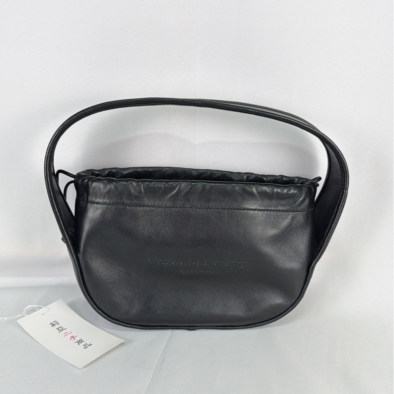 莉亞精品♡ Alexander Wang 皮革肩背包 二手美包-3