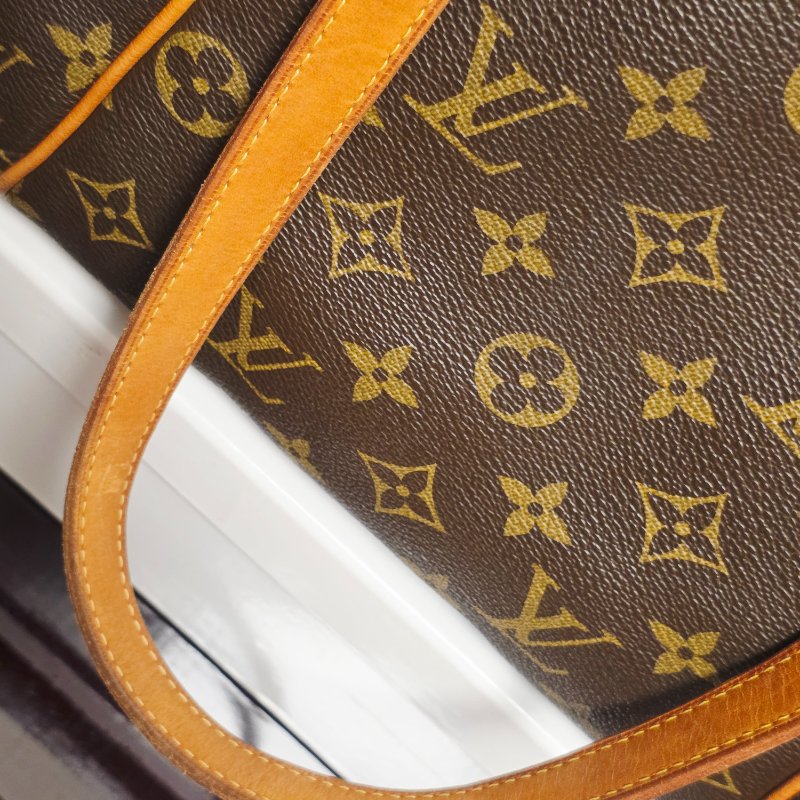 母親節特價 二手 小款 LV原花 天心包 氣質出眾-35