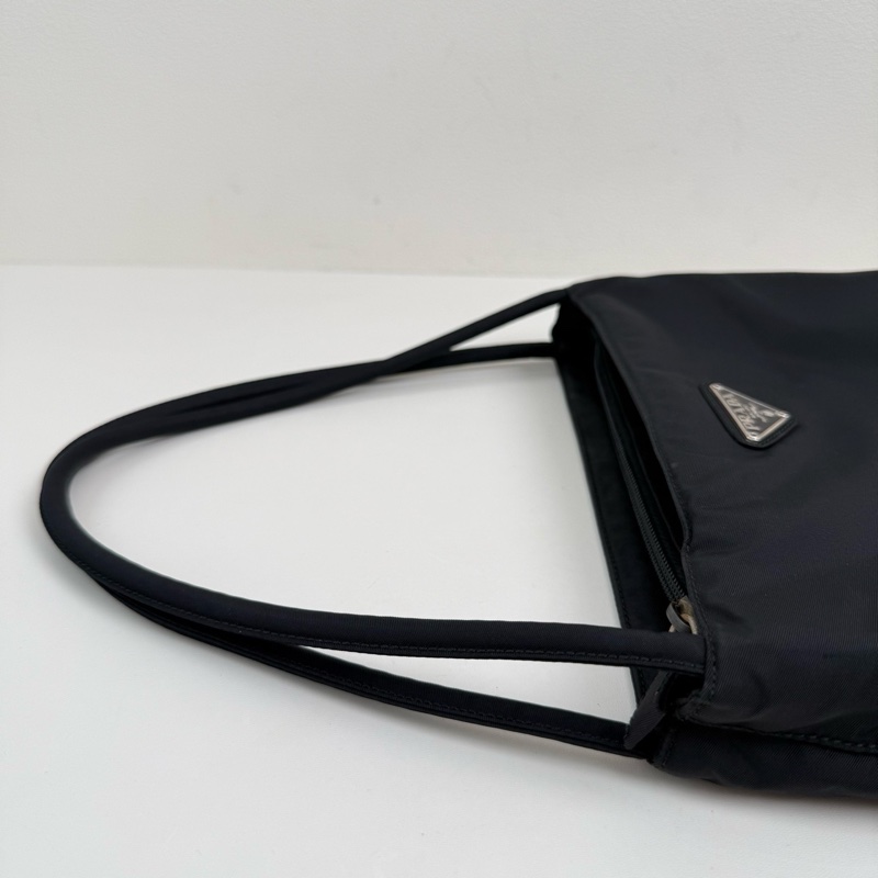 Prada/普拉達 黑色單肩包-6