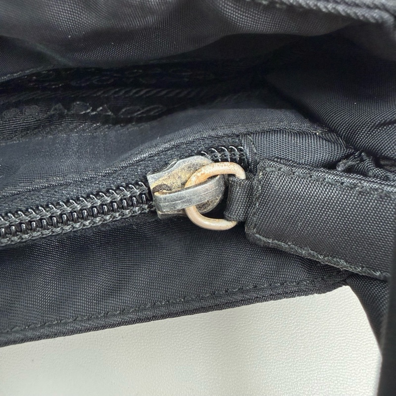 Prada/普拉達 黑色單肩包-7