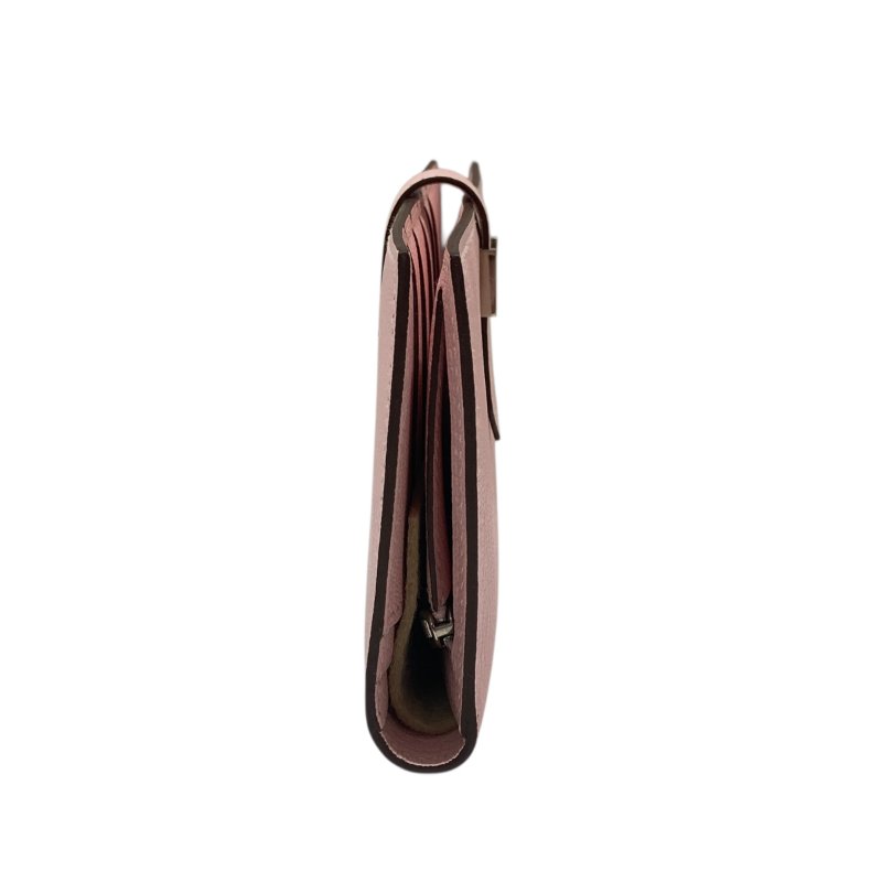 HERMES BÉARN SOUFFLET 長夾 淡粉色-2