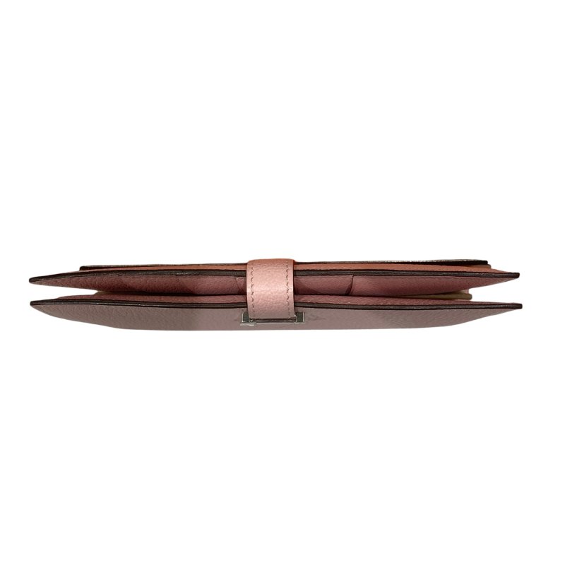 HERMES BÉARN SOUFFLET 長夾 淡粉色-4