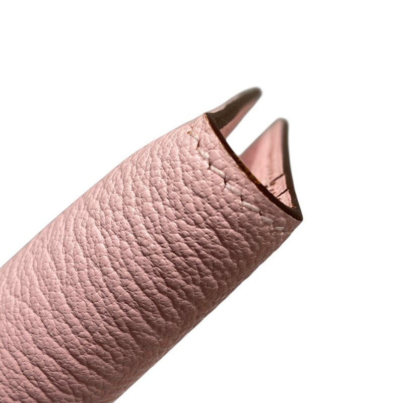 HERMES BÉARN SOUFFLET 長夾 淡粉色-6