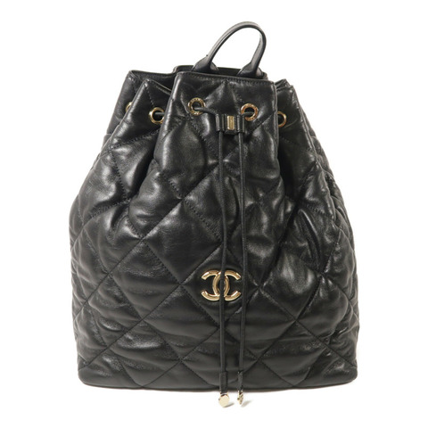 CHANEL 牛皮皮革Backpack背包