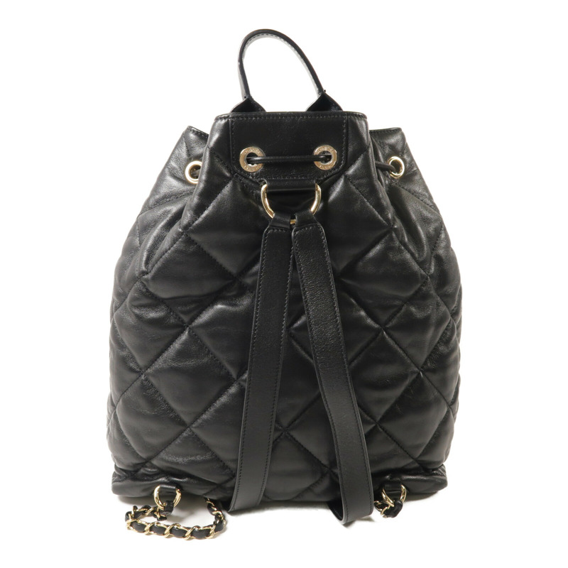 CHANEL 牛皮皮革Backpack背包-2