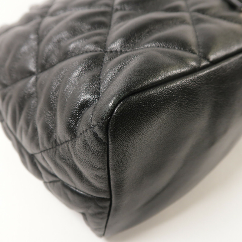 CHANEL 牛皮皮革Backpack背包-11