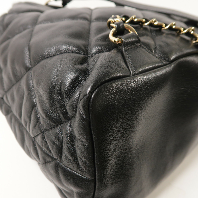 CHANEL 牛皮皮革Backpack背包-13