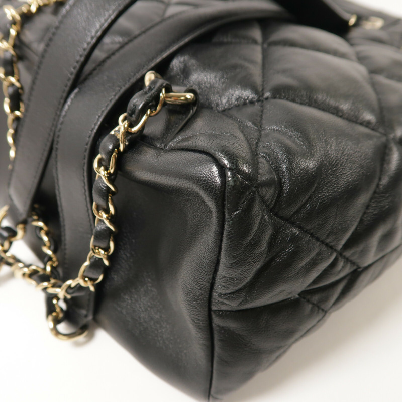 CHANEL 牛皮皮革Backpack背包-14