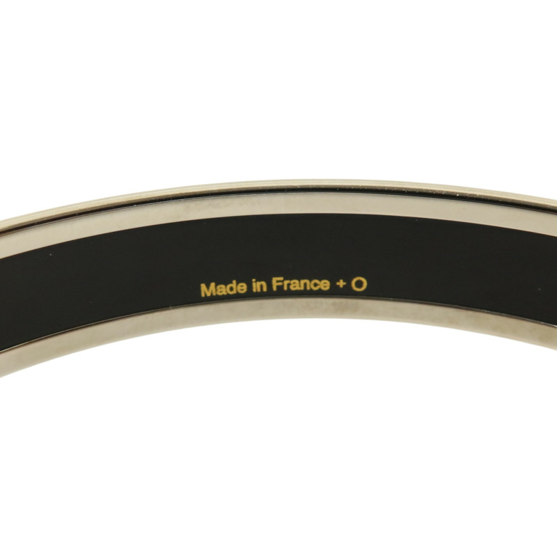 HERMES 金屬/琺瑯Enamel Narrow Bangle手鐲-3
