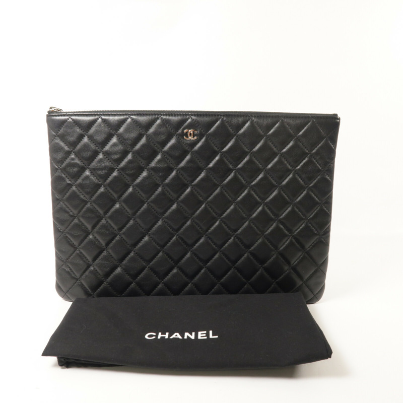CHANEL 羊皮皮革Clutch Bag手拿包-8