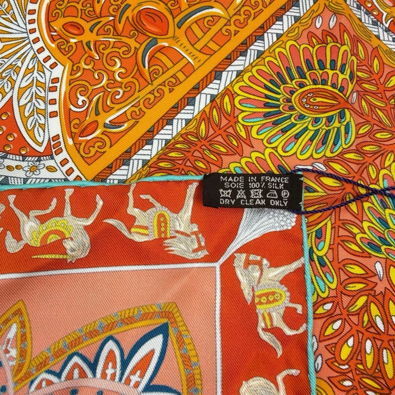Hermes/ 爱马仕 桑蚕丝丝巾-8