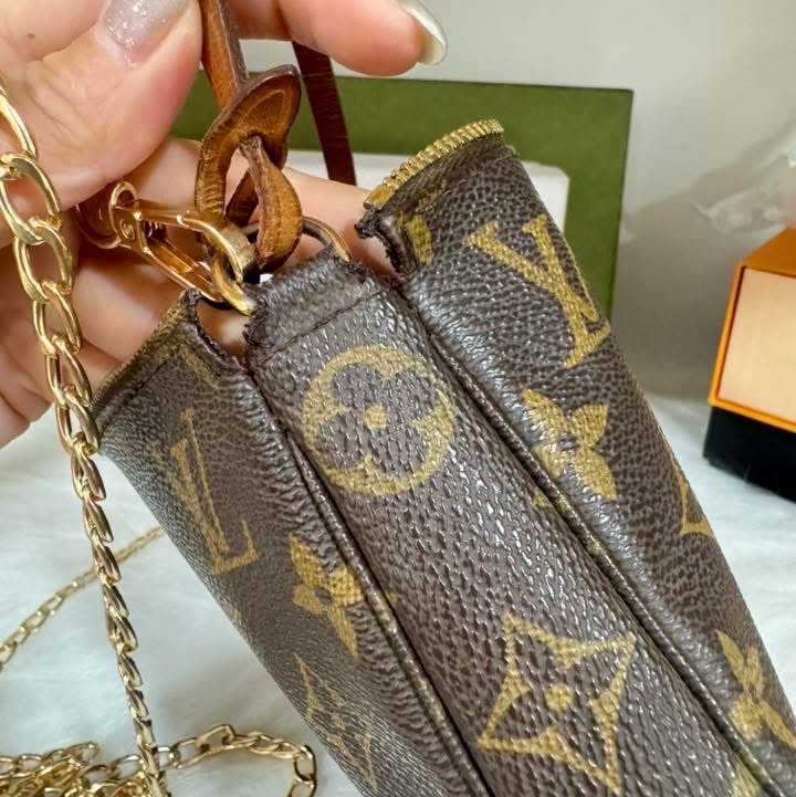 lv 老花麻將包 大款-5