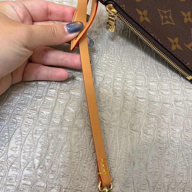 LV 原花金釦All in BB手提斜背水桶包M12925-11