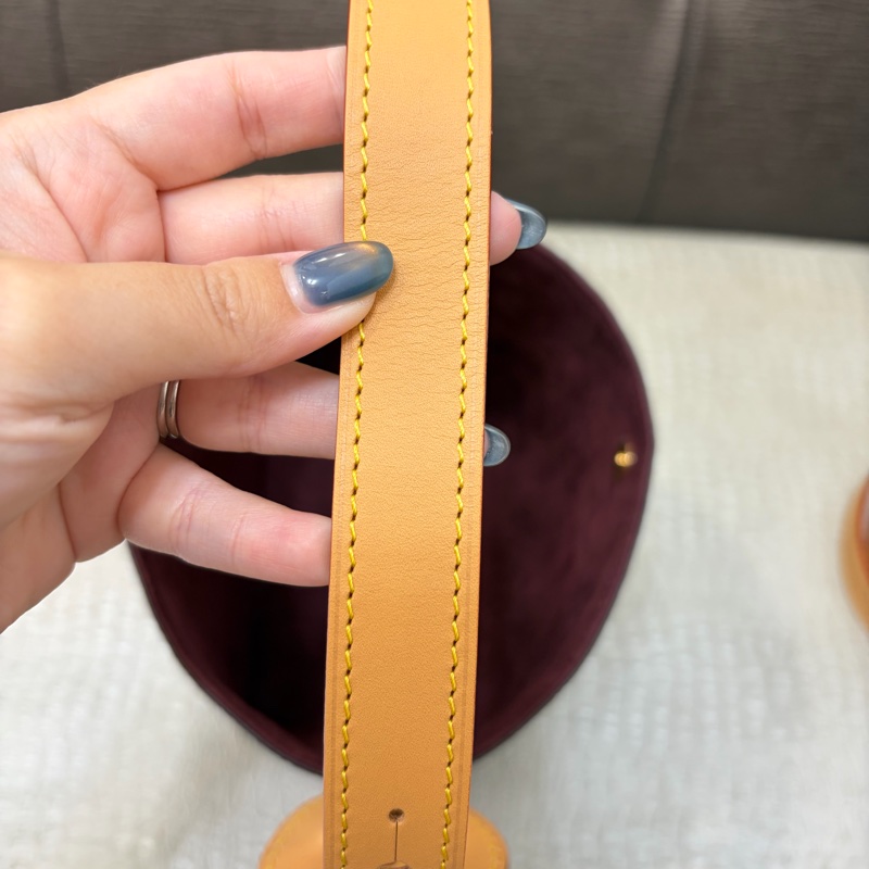 LV 原花金釦All in BB手提斜背水桶包M12925-13