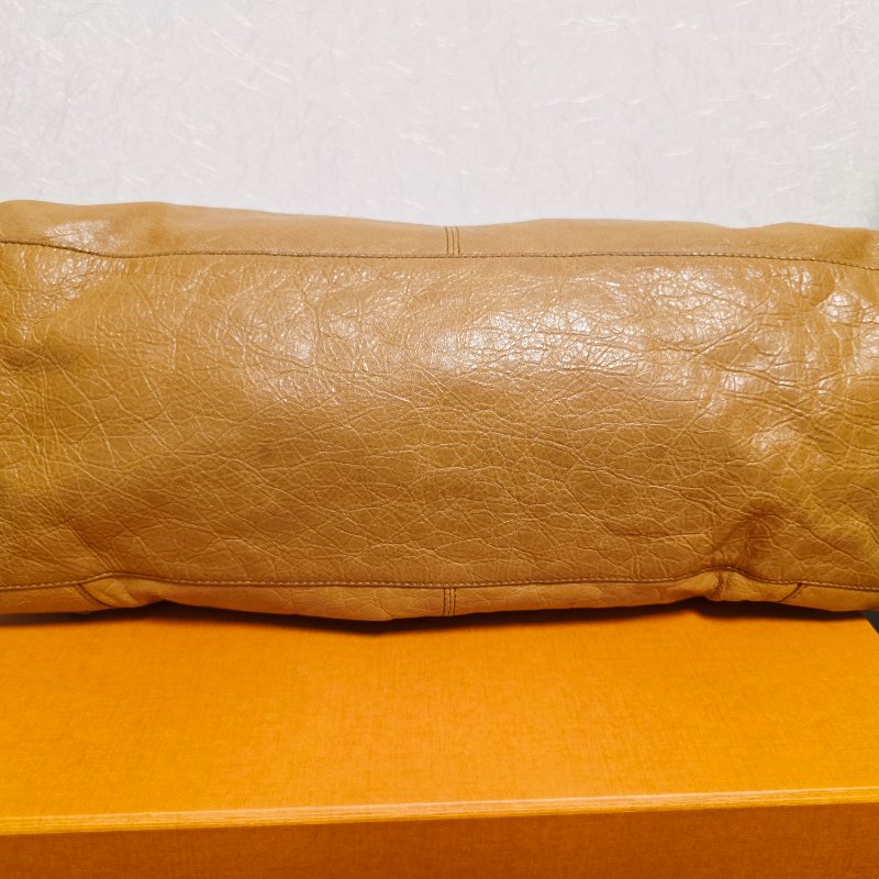 母親節特價 巴黎世家 招財 大地色 機車包 (Part Time款) 包身輕盈,肩背手提兩宜-15