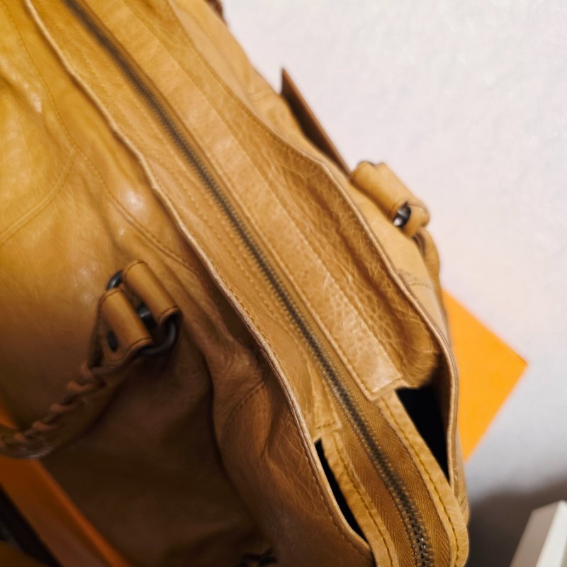 母親節特價 巴黎世家 招財 大地色 機車包 (Part Time款) 包身輕盈,肩背手提兩宜-30