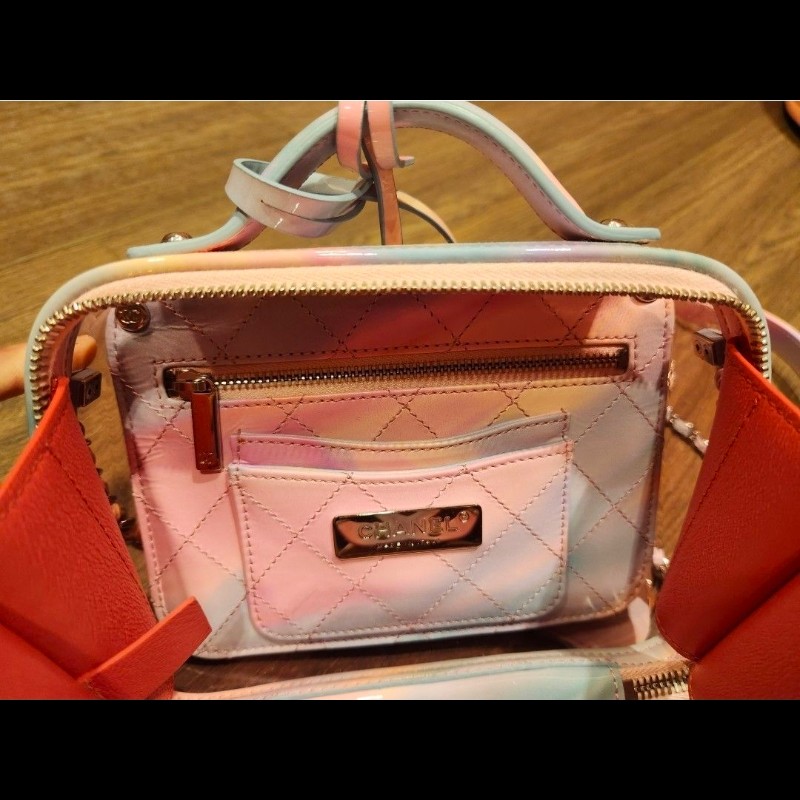 【絕版全新】Chanel 彩色透視 Vanity Case 相機包 ‧ 專櫃正品 ‧ 實拍現貨-2