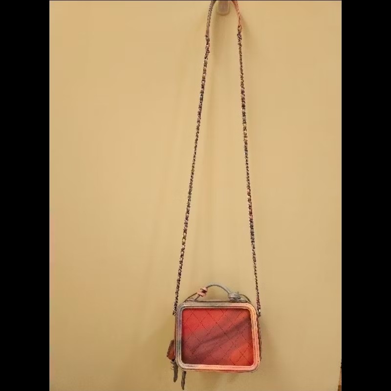 【絕版全新】Chanel 彩色透視 Vanity Case 相機包 ‧ 專櫃正品 ‧ 實拍現貨-5