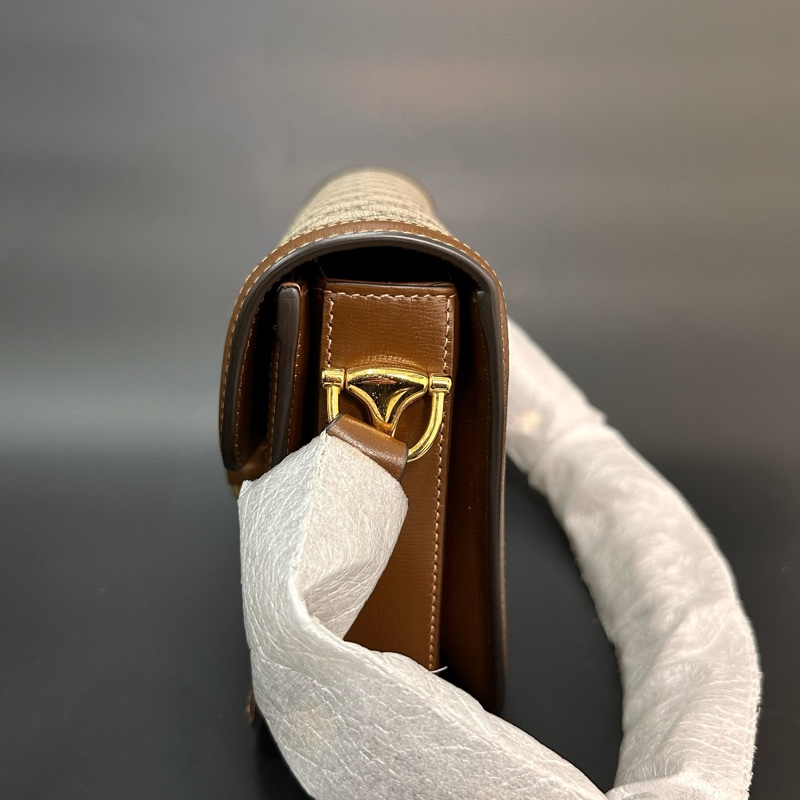 GUCCI 1955Horsebit 馬銜扣肩背包-3