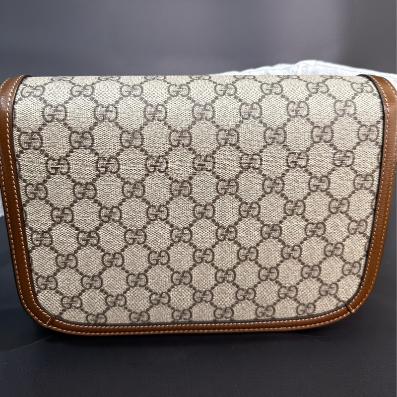 GUCCI 1955Horsebit 馬銜扣肩背包-6