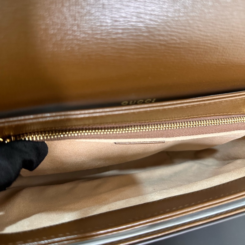 GUCCI 1955Horsebit 馬銜扣肩背包-8