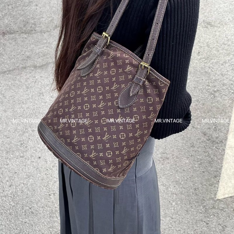 🏷Louis vuitton老花刺繡水桶包-2