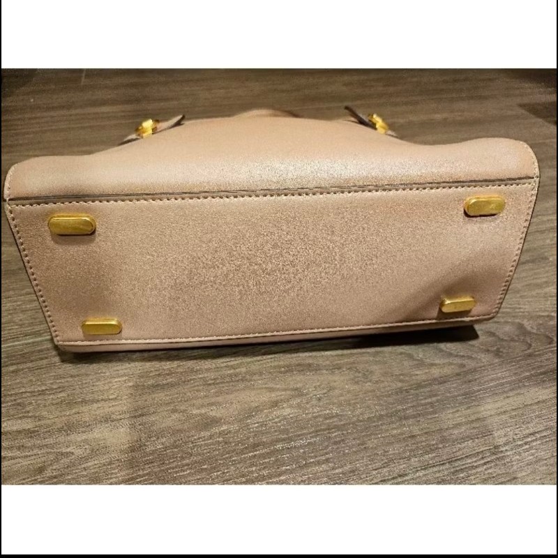 Tory Burch LEE RADZIWILL SMALL DOUBLE BAG粉色小號/九成五新-7