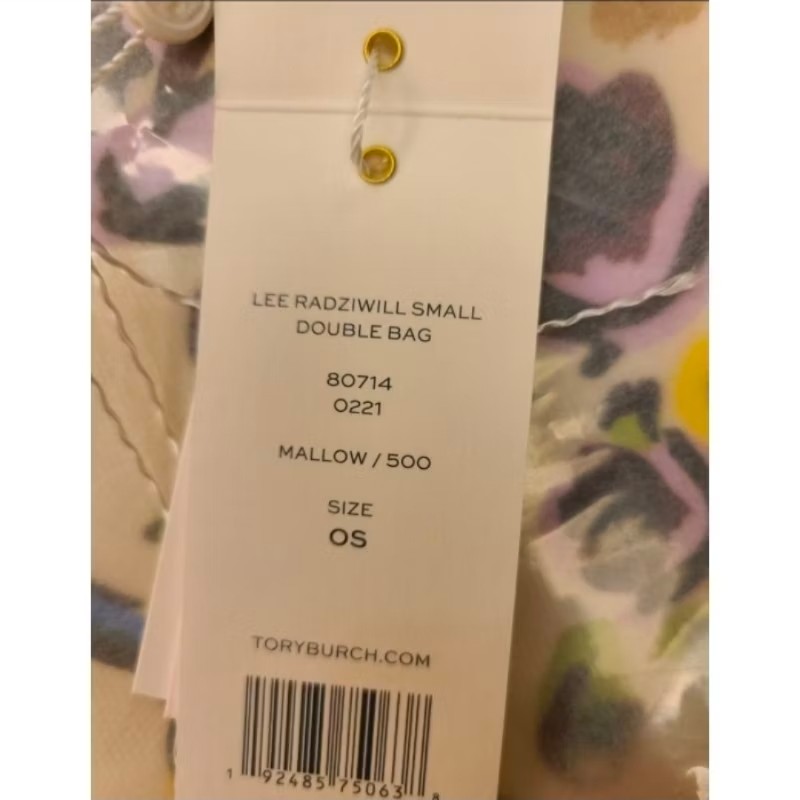 Tory Burch LEE RADZIWILL SMALL DOUBLE BAG粉色小號/九成五新-8