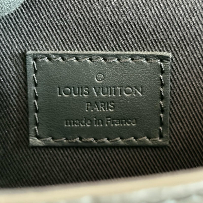 #95新 Louis Vuitton Steamer 黑壓紋盒子包-14