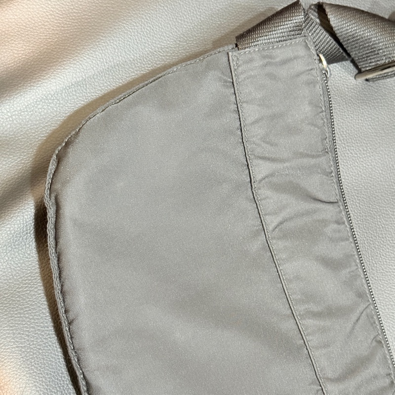 9新🎖️男生怎麼背怎麼帥的黑色PRADA🖤經典尼龍 胸口包 腰包 斜背包-37